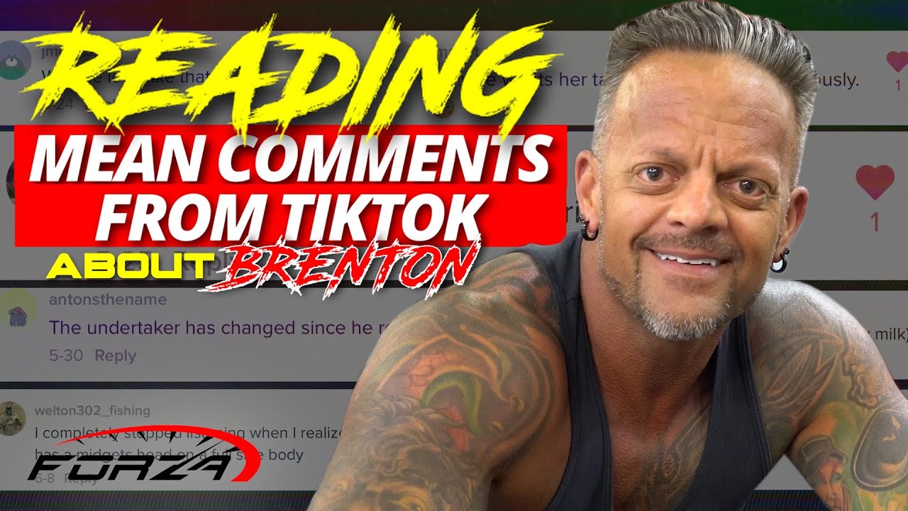 Reading Mean Comments from TIKTOK about Brenton