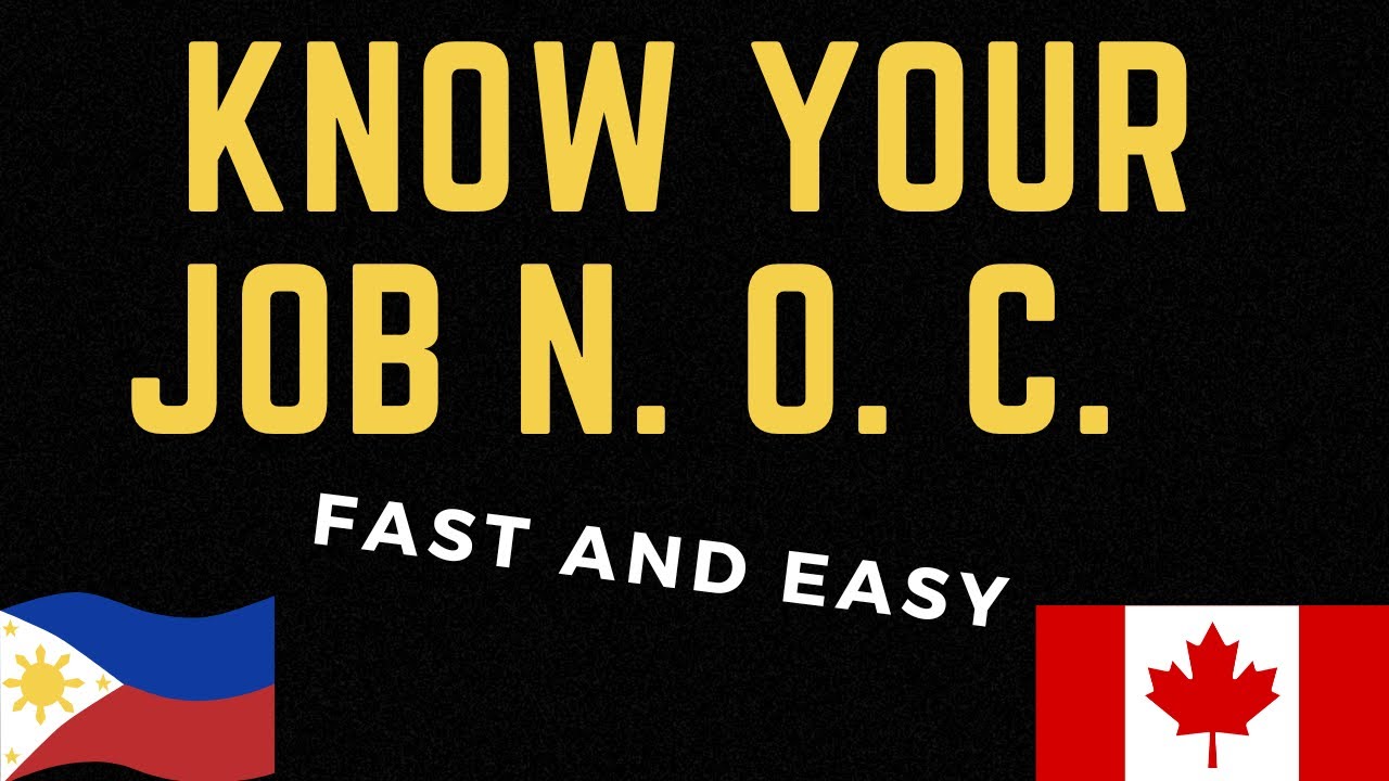 HOW TO KNOW YOUR NOC CODE? INTERNATIONAL MEDICAL RADIATION TECHNOLOGIST| TEER CATEGORY JOBS |