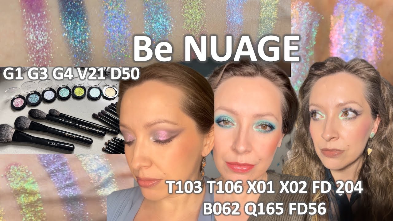 BE NUAGE - ЛУЧШИЕ  СПАРКЛЫ (ГОЛОГРАФИКИ И МУЛЬТИХРОМЫ) И КИСТИ/ Marigudik