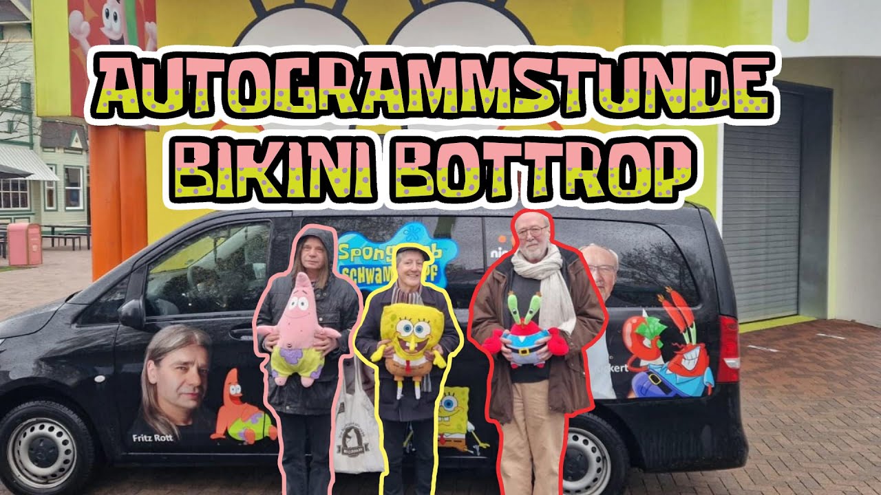 Riesen Autogrammstunde in Bikini Bottrop - Movie Park -