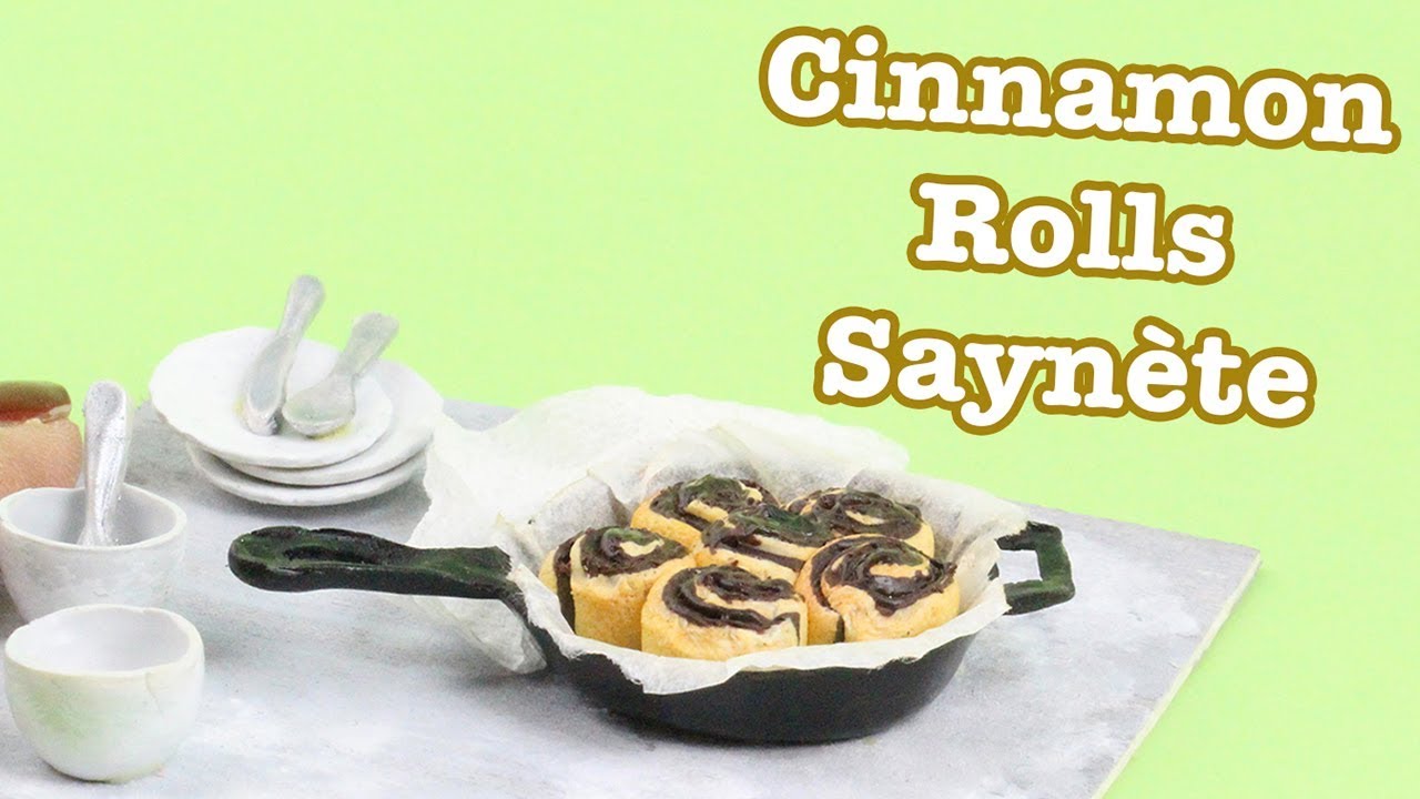CINNAMON ROLLS SAYNÈTE