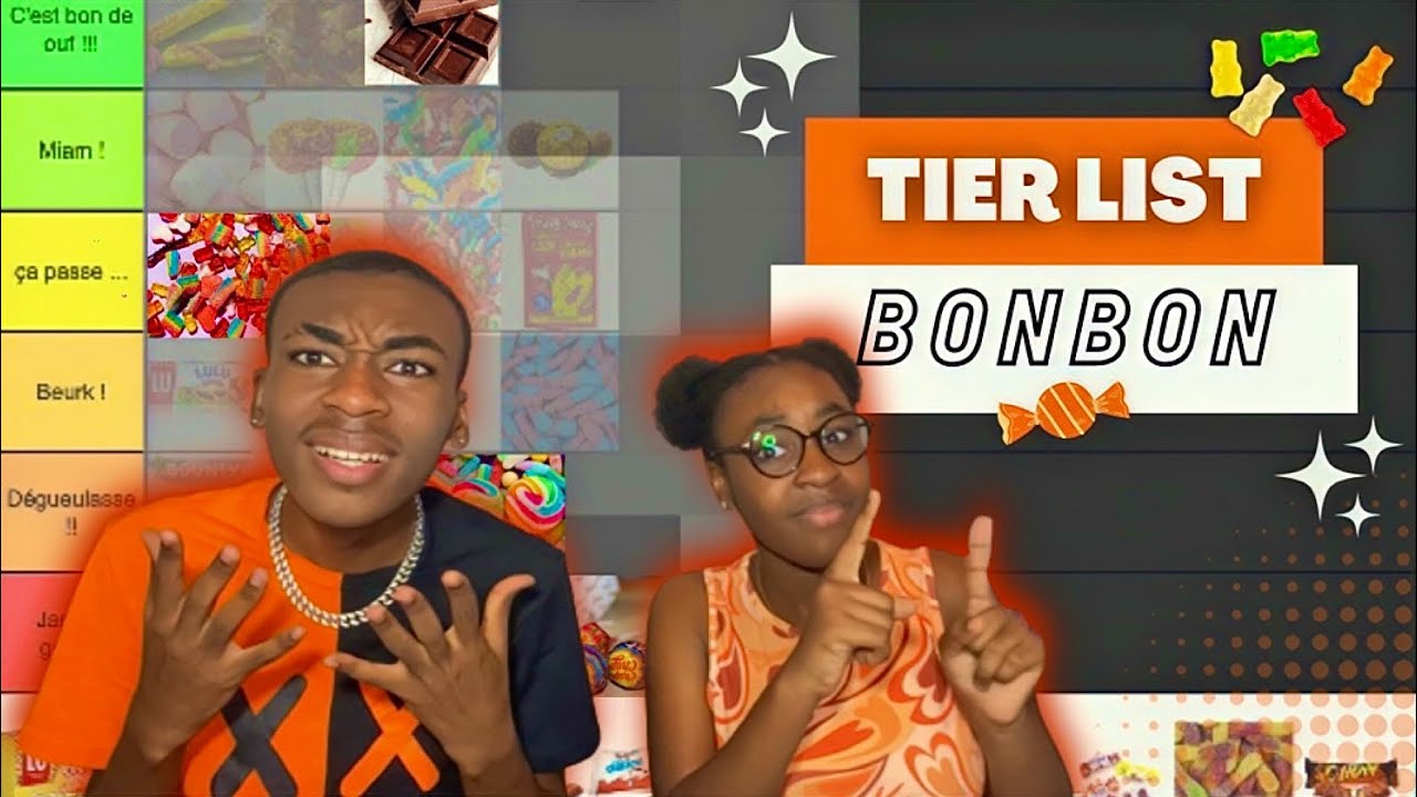 TIER LIST BONBON ! (on a des goûts vraiment douteux)