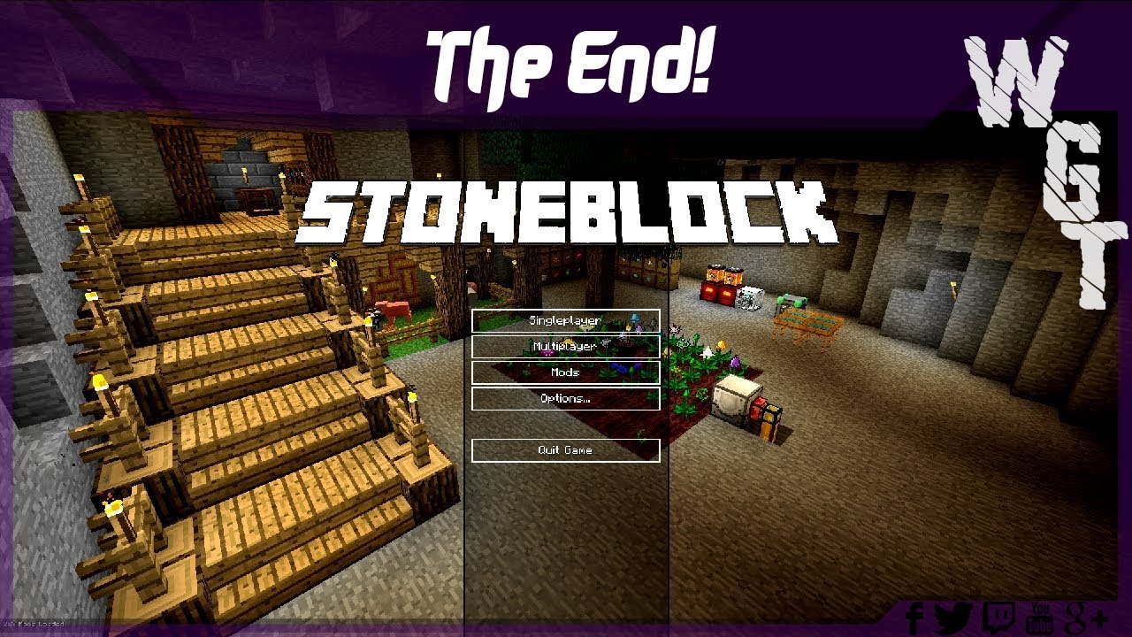 StoneBlock Ending announcement