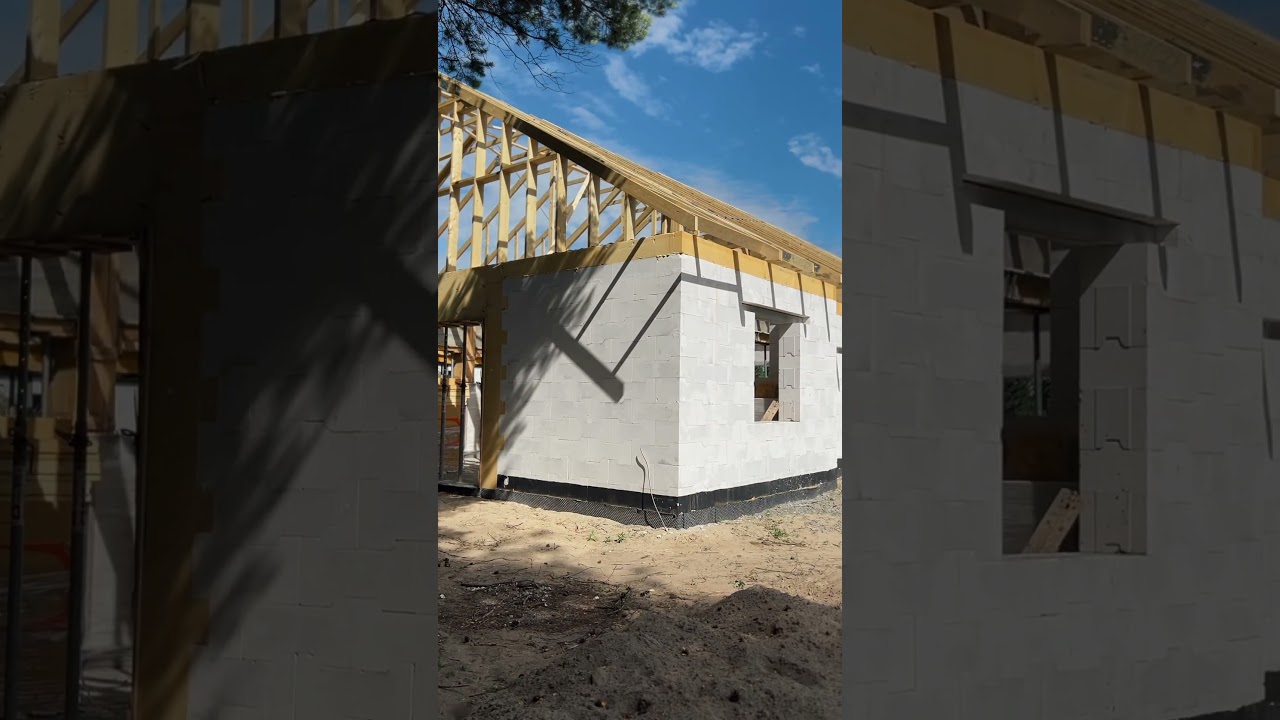 #construction where walls are build without mortar, glue, and insulation. #SYSTEM3E
