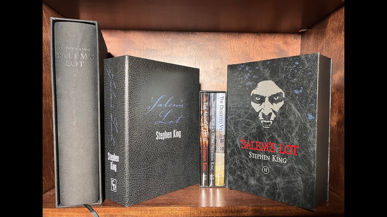 Stephen King - 'Salem's Lot - Signed and Limited Editions (SK Rare & Remarkable)