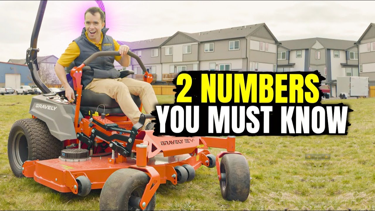 Lawn Care Business: KNOW YOUR NUMBERS!