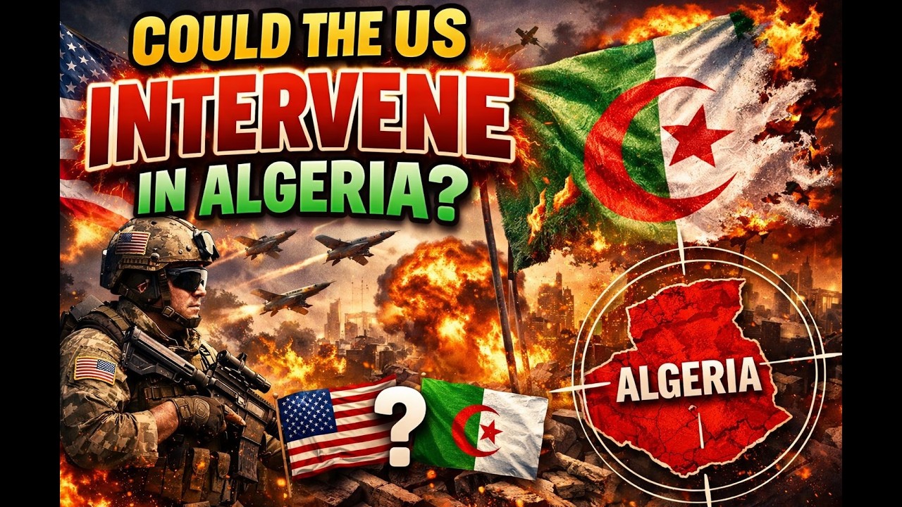 Could the US Intervene in Algeria? The Truth Behind Global Geopolitics #Geopolitics #Algeria #usa
