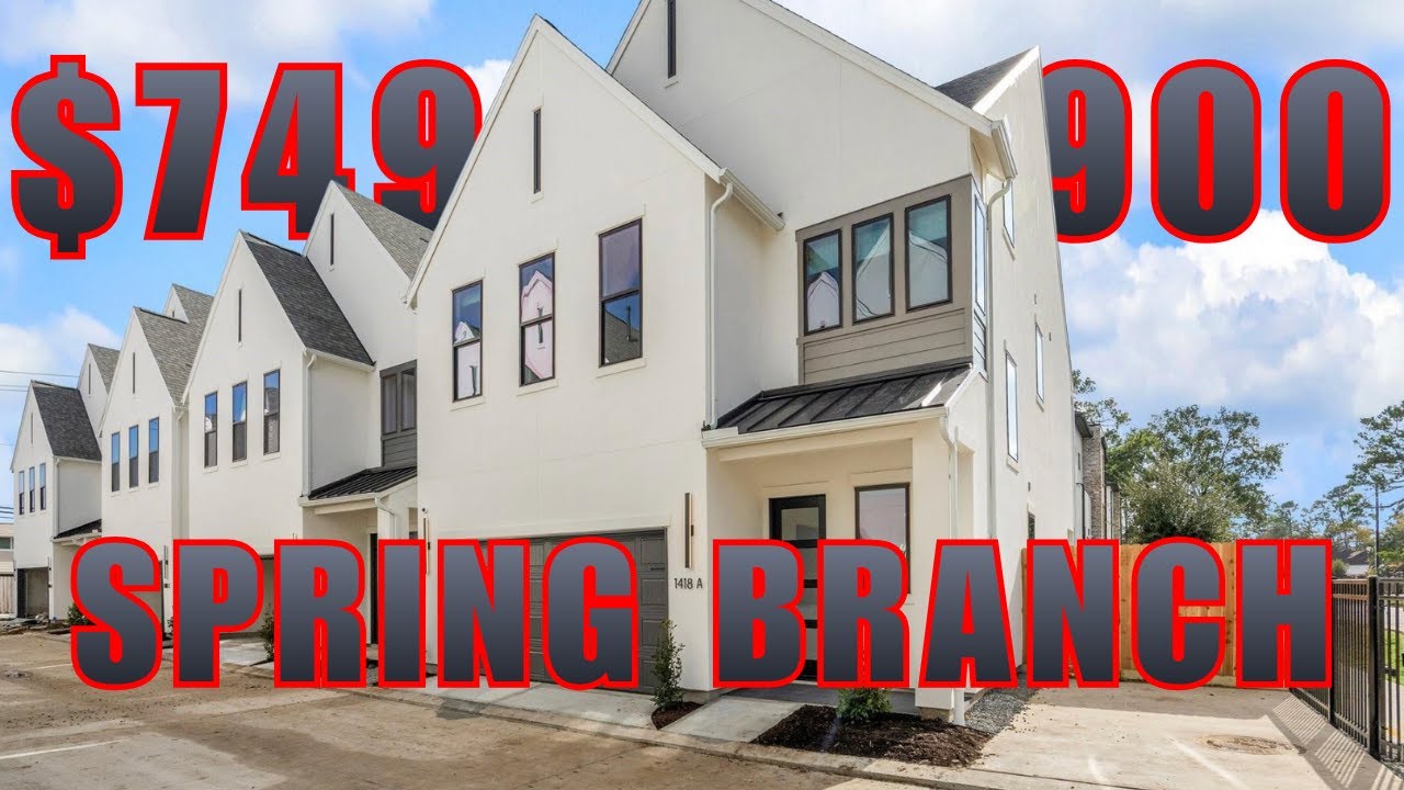 🚀 Modern Living in Spring Branch | $50K Closing Incentives!