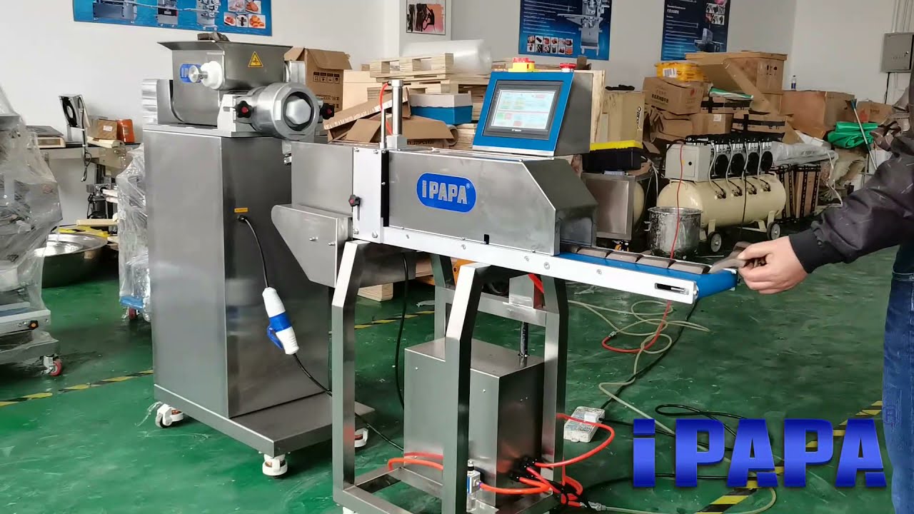 Automatic new updated bounty chocolate bar making machine 
