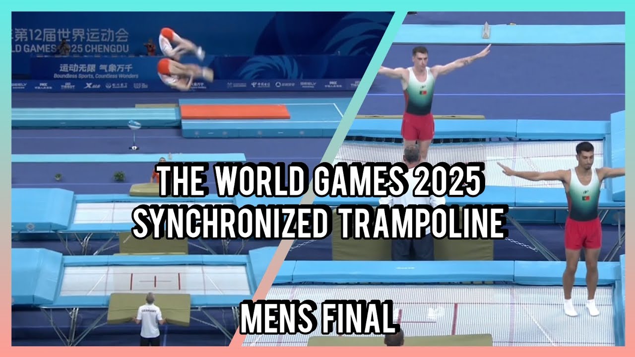The World Games 2025 Synchronized Trampoline  (Men's Final)