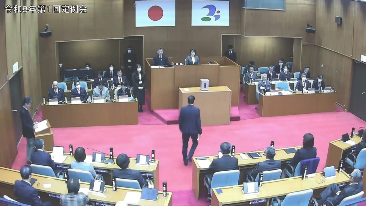 2月25日（水）副議長の選挙