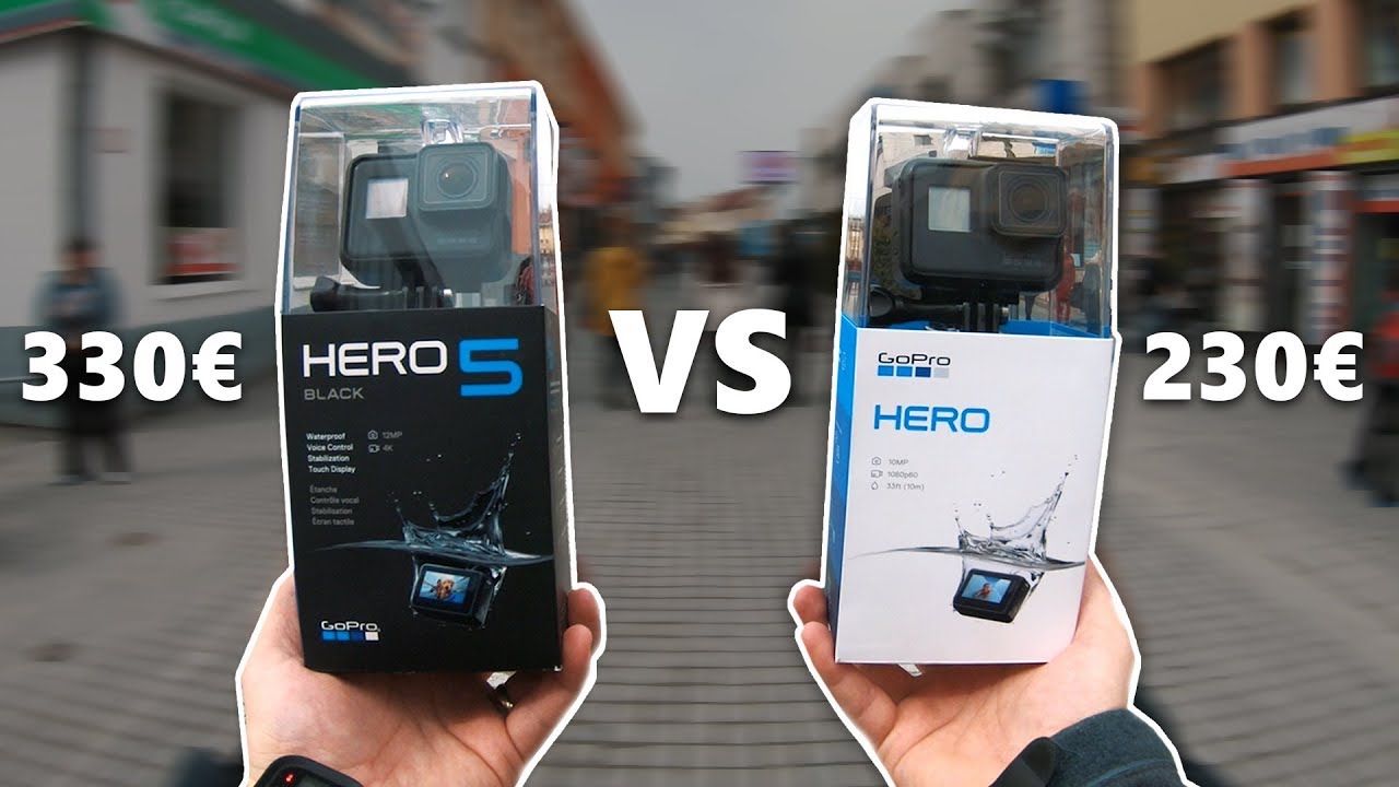 GoPro HERO (2018) vs HERO5 Black | Side By Side comparison