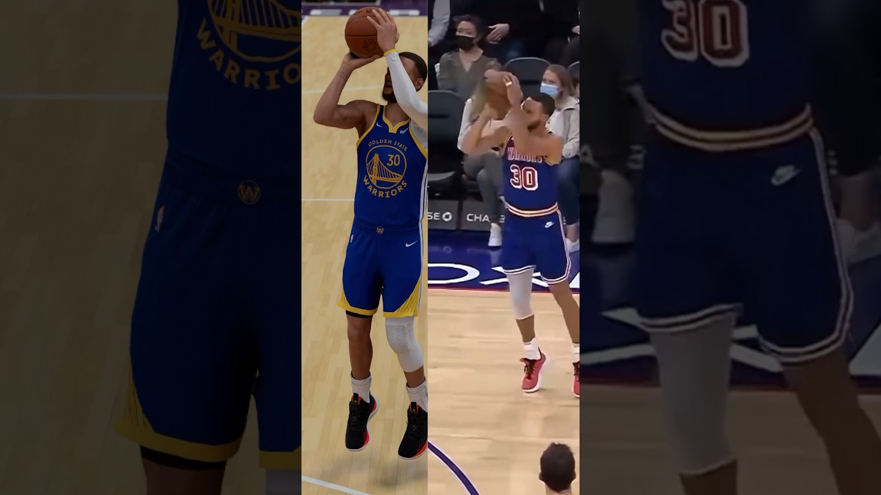 I Created The Most Accurate Stephen Curry Jumpshot in NBA 2K24! | #shorts