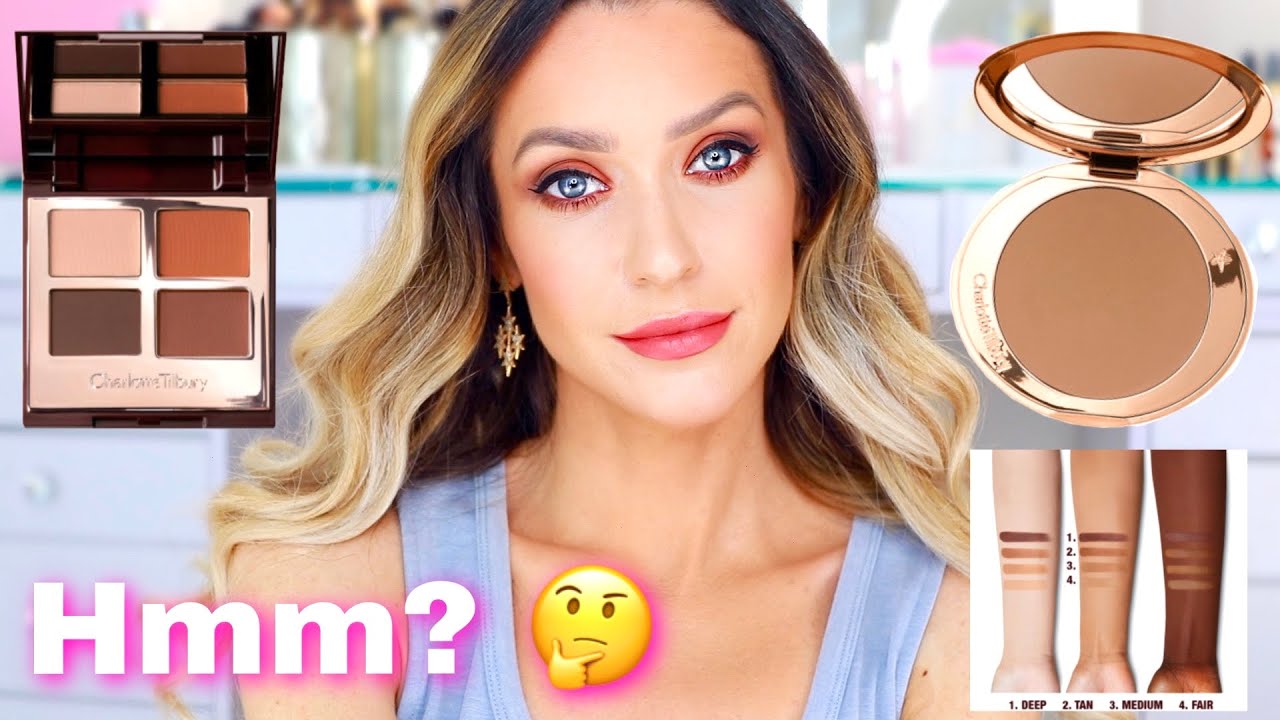 WATCH THIS BEFORE YOU BUY THE CHARLOTTE TILBURY AIRBRUSH BRONZER & DESERT HAZE EYESHADOW PALETTE!