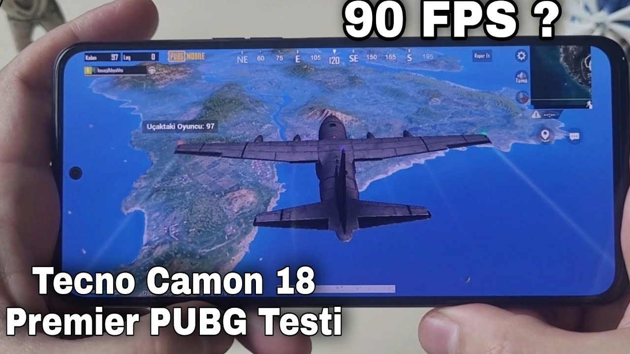 Tecno Camon 18 Premier -  PUBG Mobile Testi