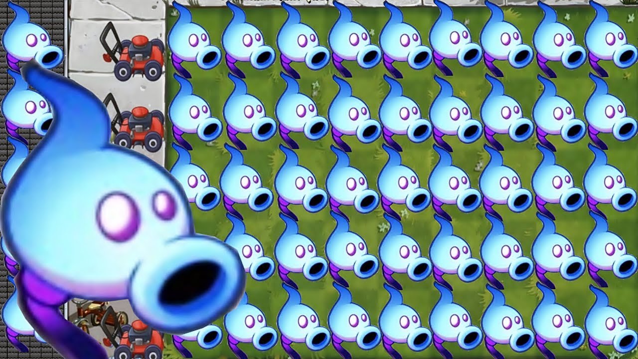 Shadow Peashooter Pvz 2 MAX LEVEL Power-up in Plants vs. Zombies 2