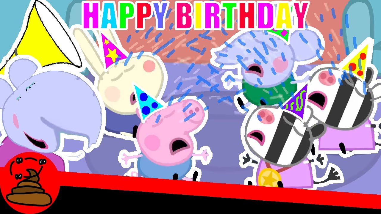 Edmund Elefant Feiert Geburtstag | Peppa Wutz YTK | Mistgabel