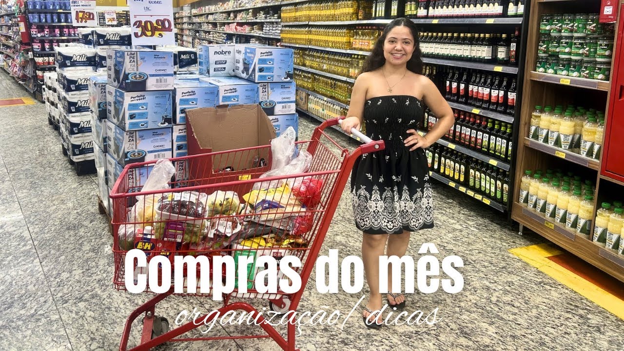 Compra do mês | muitas dicas de organização 