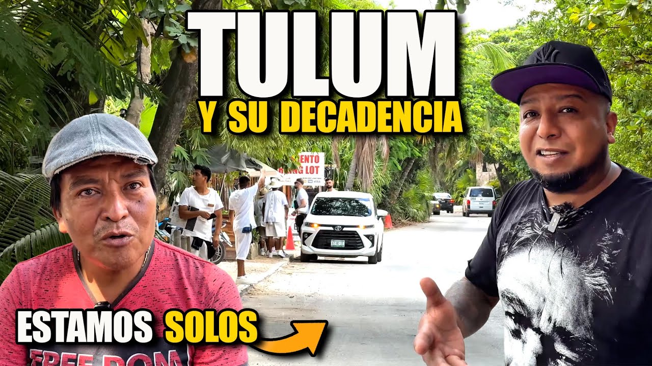TULUM del Paraíso al Abandono LA REALIDAD del TURISMO en CAIDA
