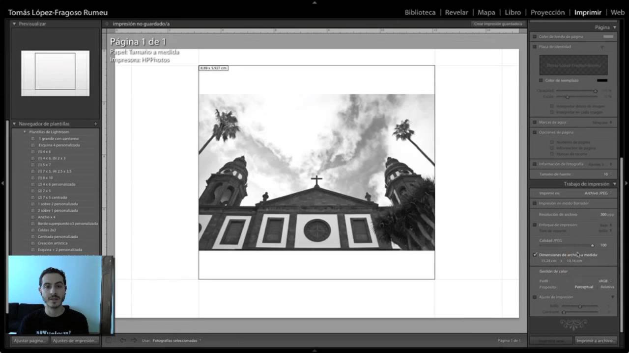 Tutorial Lightroom #5 - Preparar fotografías para imprimir