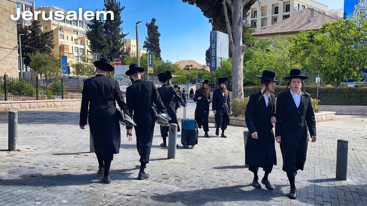 Inside Mea Shearim Jerusalem – Hidden Ultra-Orthodox World [4K]
