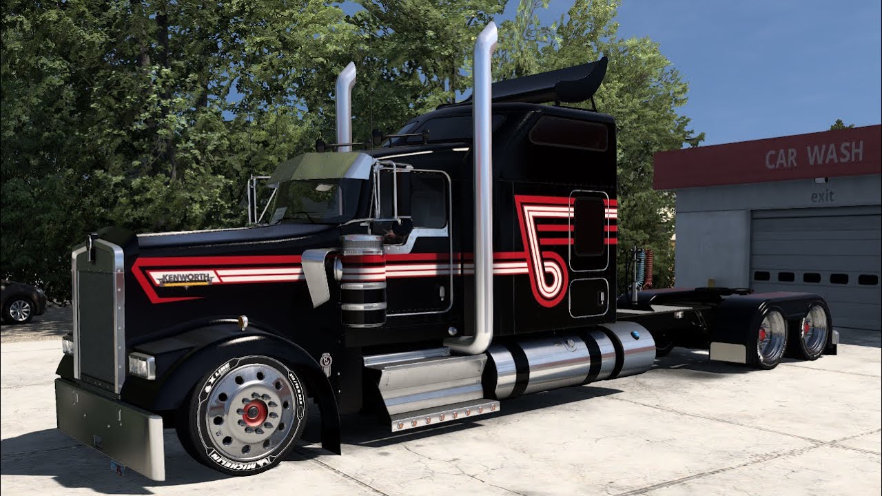 American Truck Simulator / Kenworth W900 Long and Lowered Part 53 / Let's Play