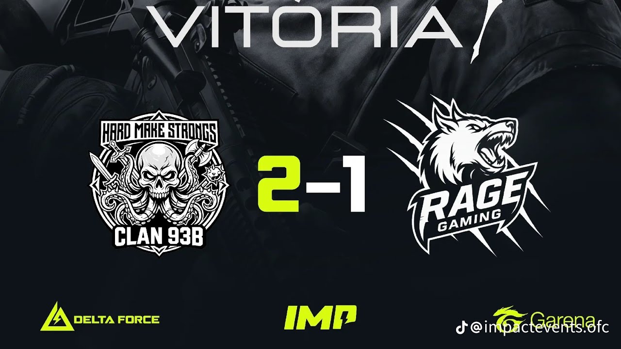 SCRIN OFICIAL DOS CLÃS RAGE 🇧🇷 VS 93B 🇮🇶 (segunda partida)