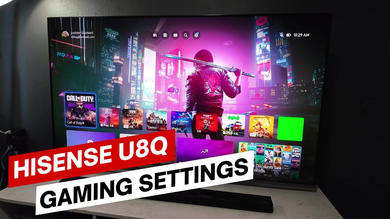 You MUST do this before gaming: Hisense U8Q 