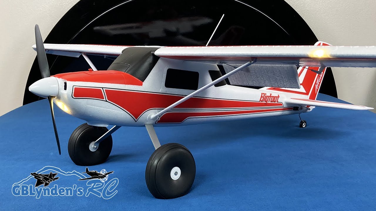Распаковка радиоуправляемого самолёта Arrows RC Bigfoot 1300 мм RTF с векторной стабилизацией STOL