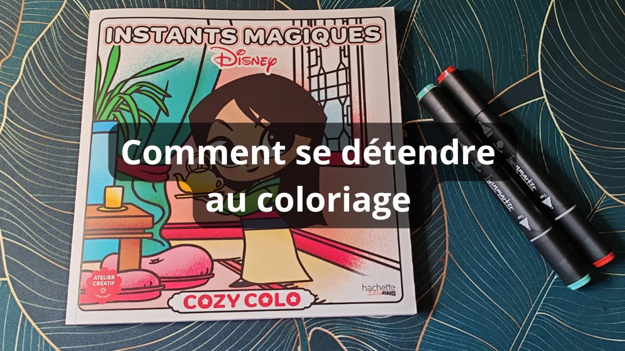Comment se détendre au coloriage