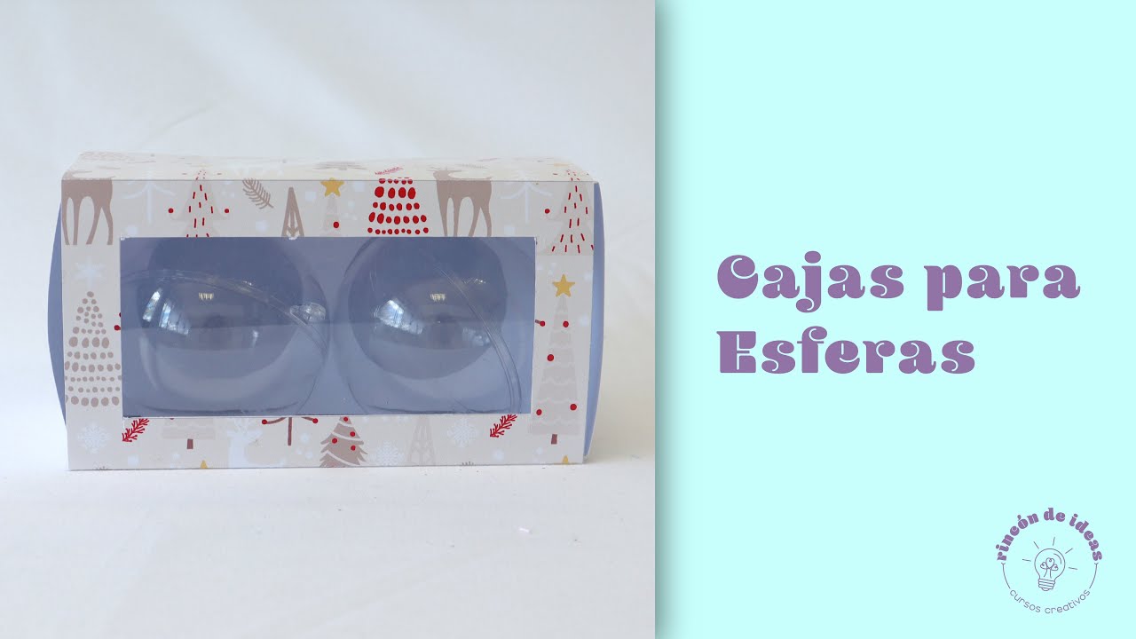 Caja para ESFERAS/ BOLAS de NAVIDAD