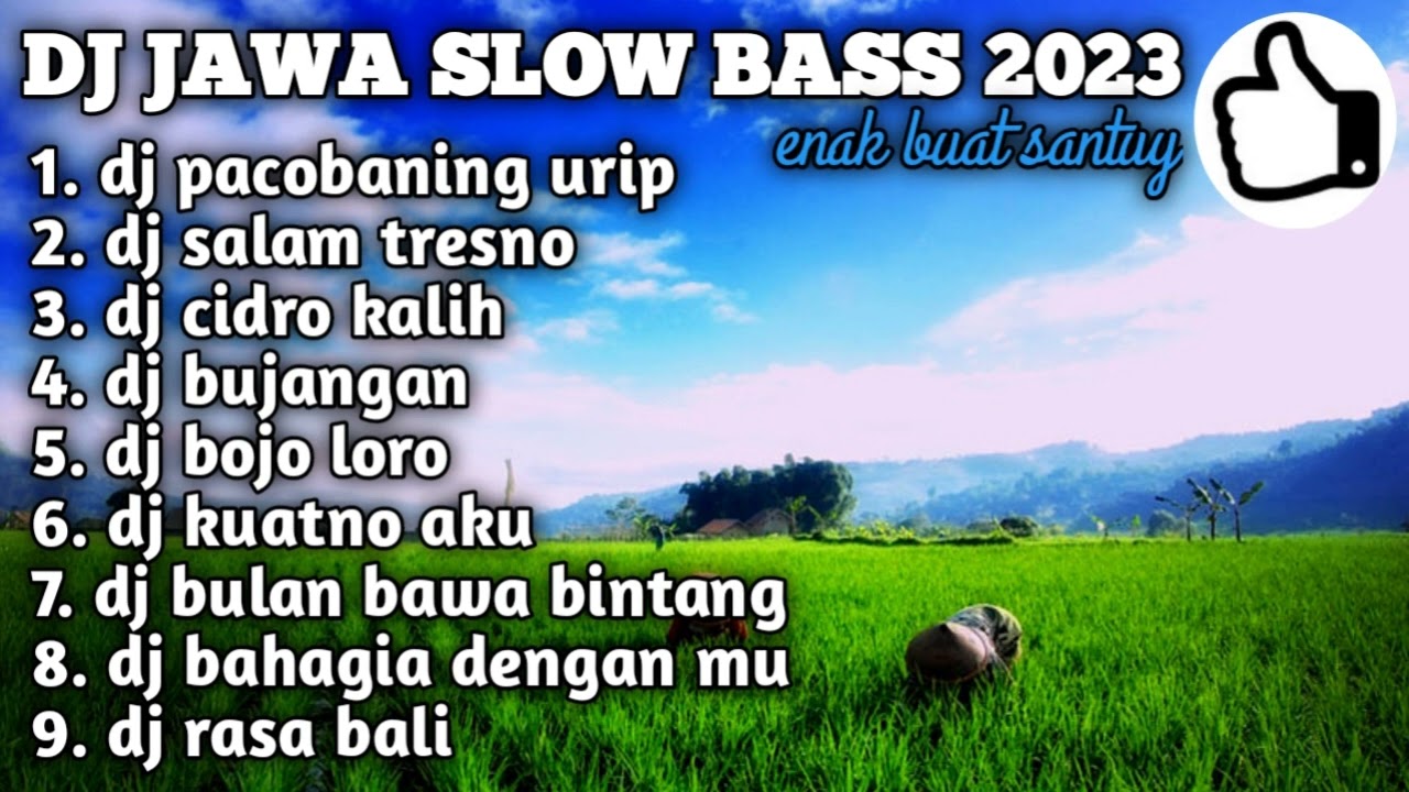 DJ JAWA PACOBANING URIP SLOW BASS 2023