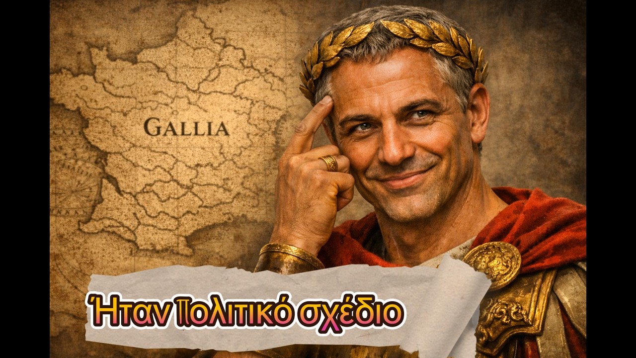 Γιατί ο Καίσαρας έγραψε τον Γαλατικό Πόλεμο?