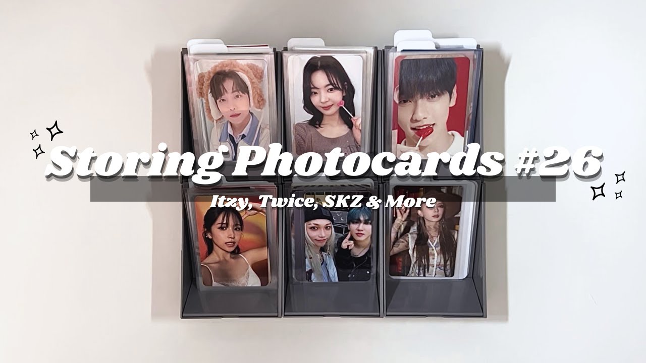 Storing Photocards #26 | Itzy, Twice, SKZ & More