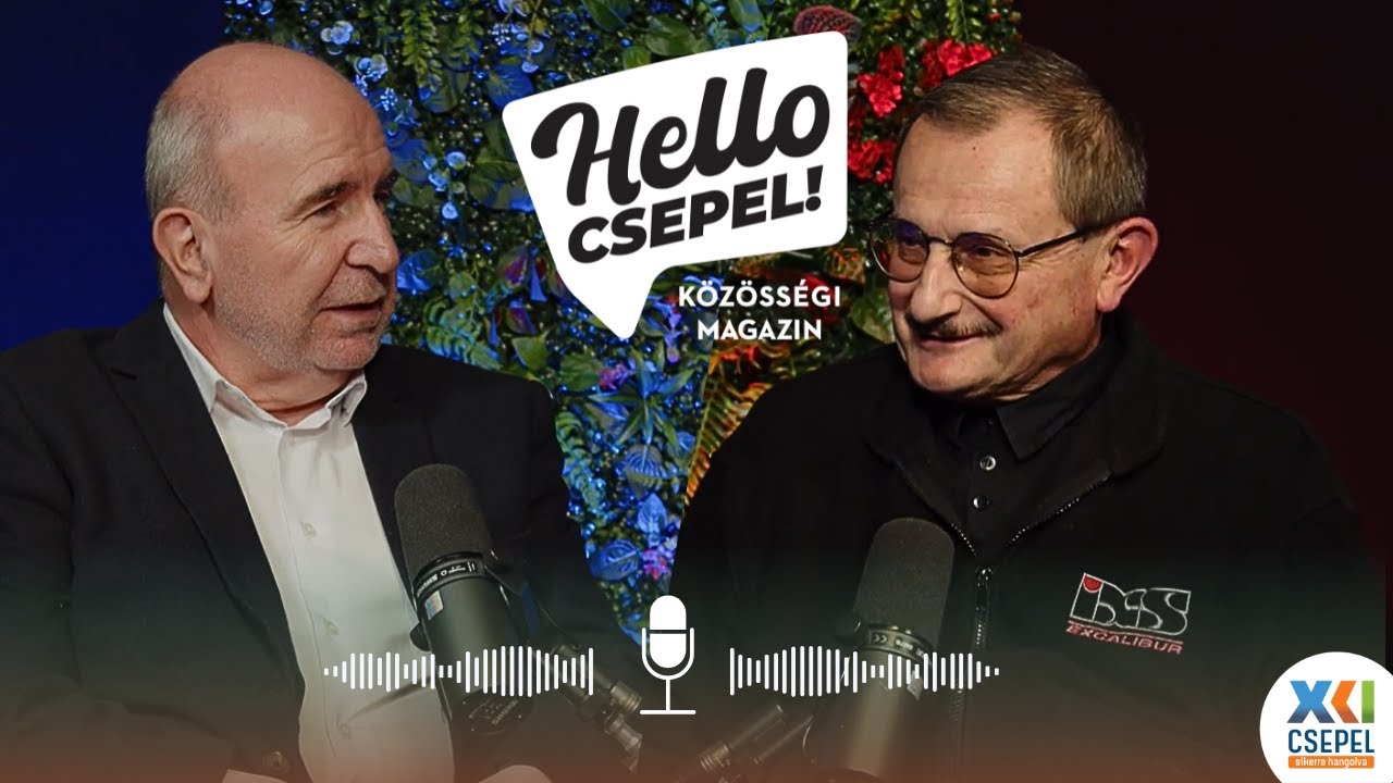 Hello Csepel – Közösségi Magazin #6 | Vendég: Kispál György, plébános, Csepel Díszpolgára