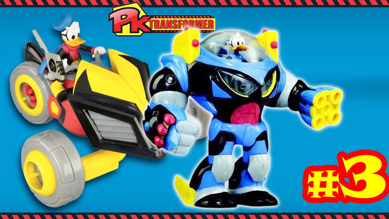 DISNEY GADGET DEL TOPOLINO PK TRANSFORMER DI PAPERINIK PARTE 3 RECENSIONE (ita)