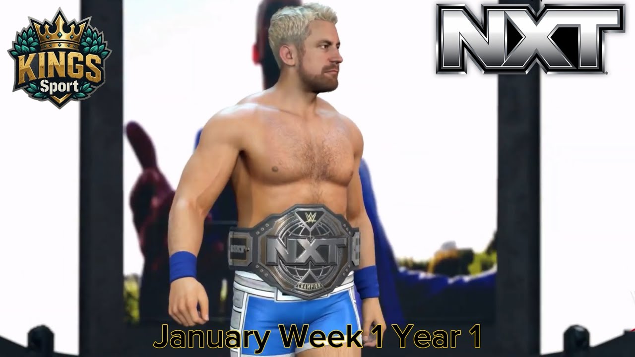 WWE 2K26 | NXT | January Week 1 Year 1
