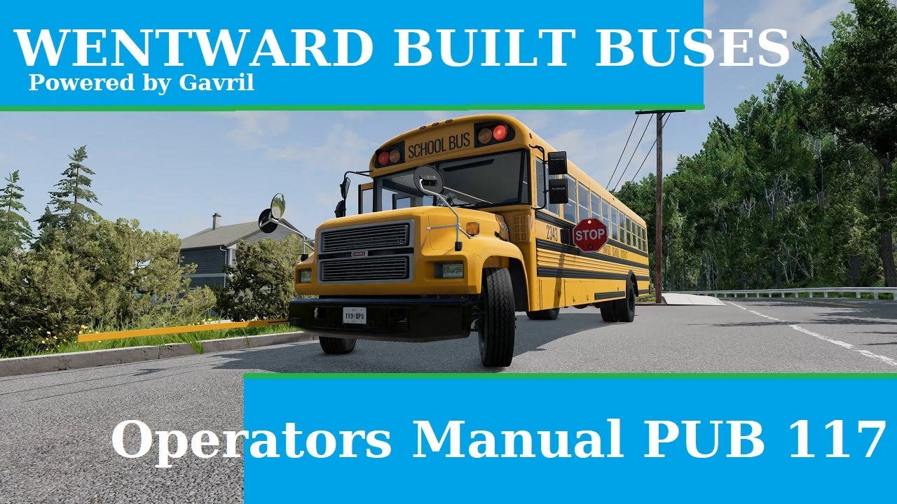BeamNG.drive (Update 0.36) Freeroam: East Coast, USA - 1992 Gavril MD70 School Bus