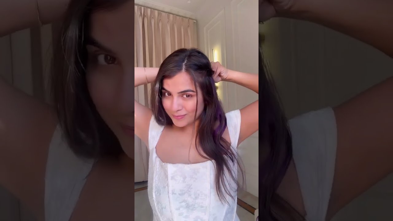 Clip-In Hair Streaks | Berry Velvet Hair Streaks for Instant Color Without Damage | The Shell Hair