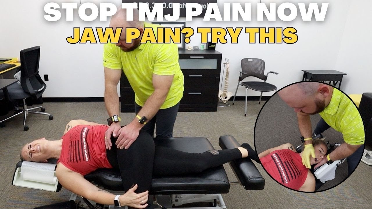 TMJ Pain Relief in Minutes: Chiropractor’s Step-By-Step Fix