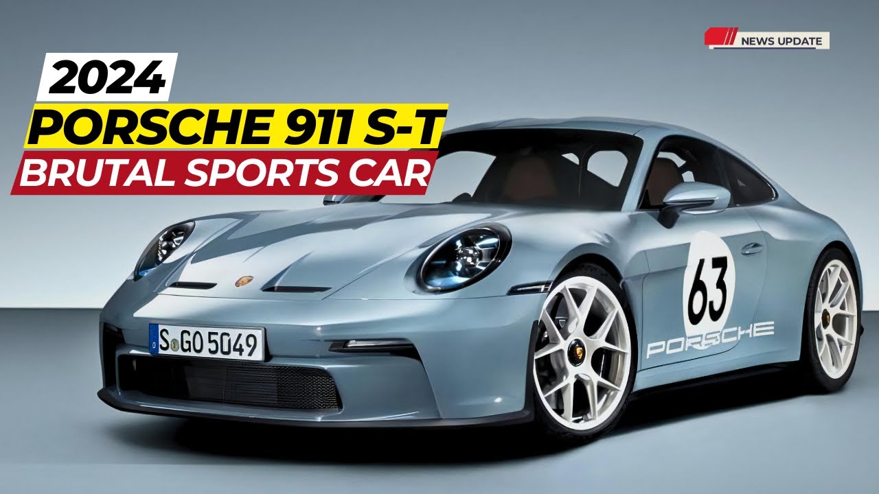 Технические характеристики Porsche 911 S-T 2024 года, полный обзор тестовых гонок и цена