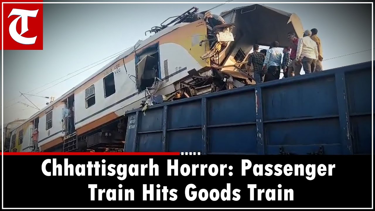 Bilaspur Train Crash: 8 Dead, Several Injured as Passenger Train Hits Goods Train in Chhattisgarh