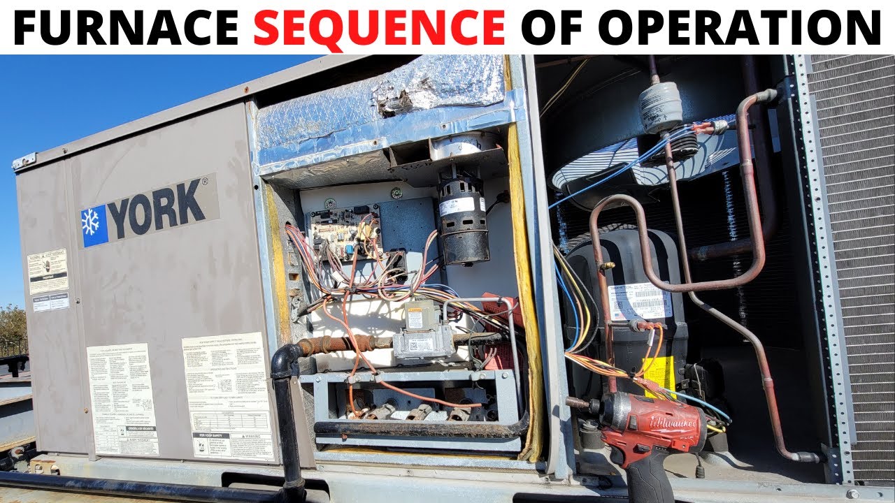 HVAC: Gas Furnace Spark Ignition Sequence Of Operation (Furnace Sequence Of Operation)