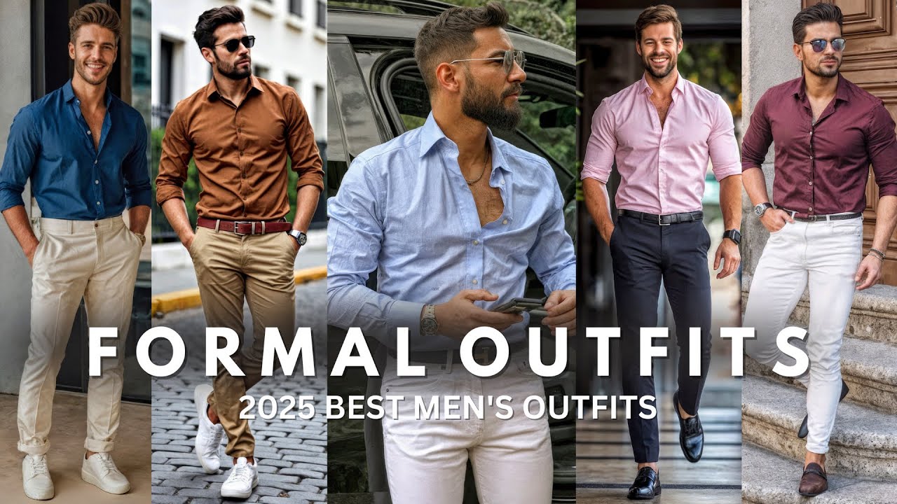 Best Formal Outfits For Men 2025 | Men's Fashion Ideas | Formal Fashion For Men