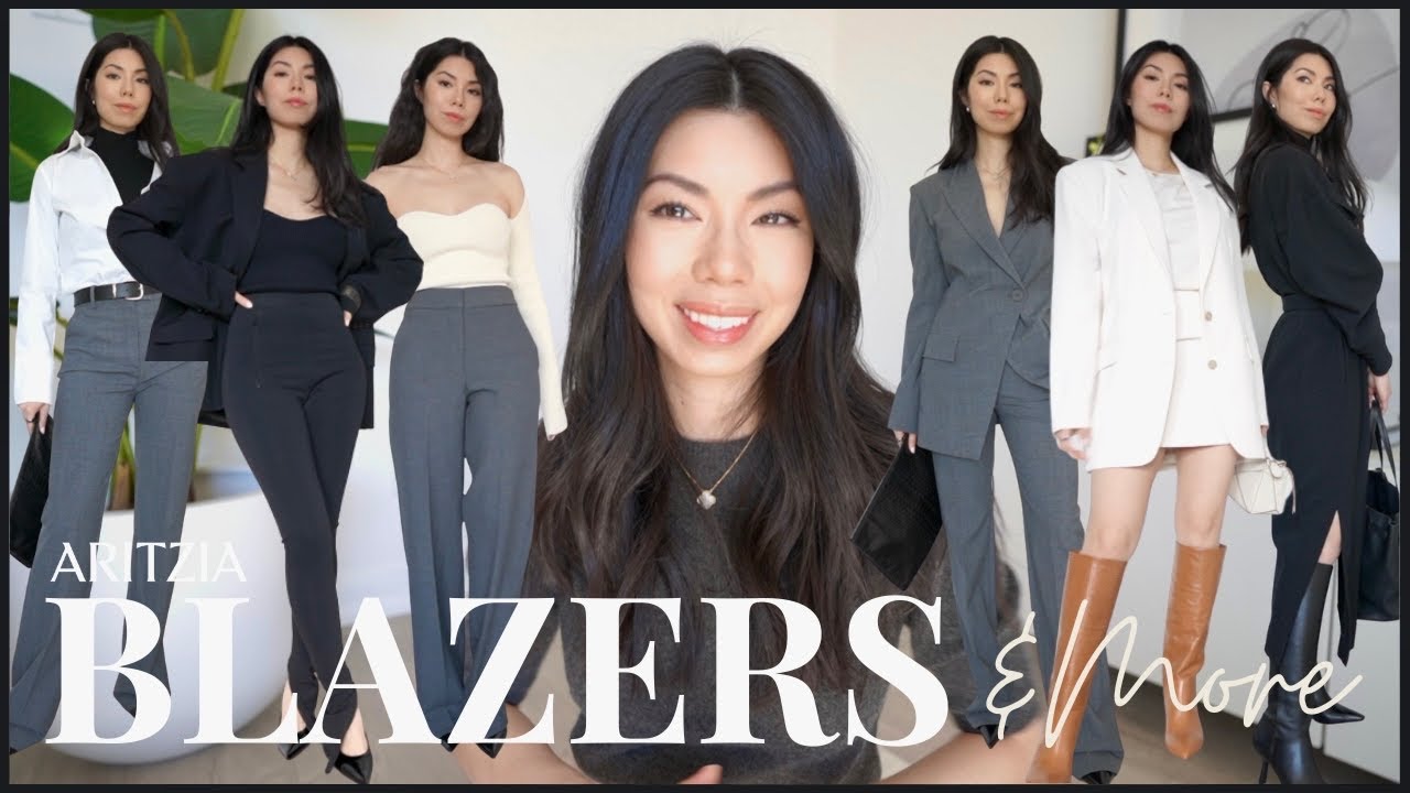 ARITZIA BLAZERS TRY-ON & Some Work Outfits