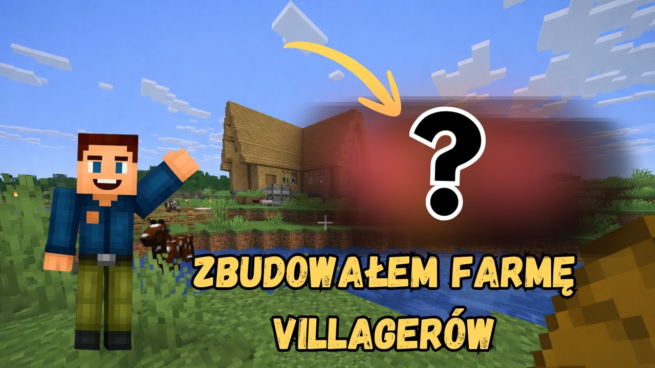 Zbudowałem FARMĘ VILLAGERÓW! | Minecraft *SURVIVAL* Odc. 6