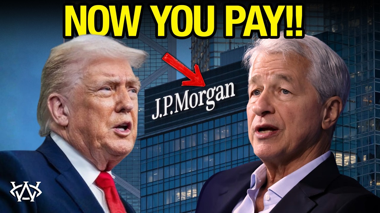 Трамп подал в суд на J.P. Morgan на 5 миллиардов долларов!