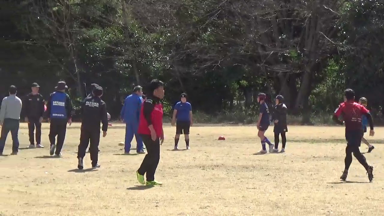 3/15通常練習　保護者vs5年