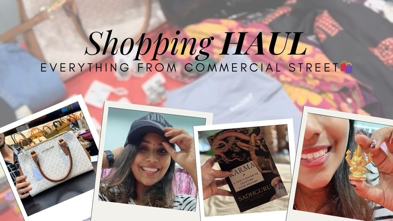 Commercial Street Shopping Haul 🛍️ | Everything I Bought in Bangalore 🇮🇳 | India Travel Vlog