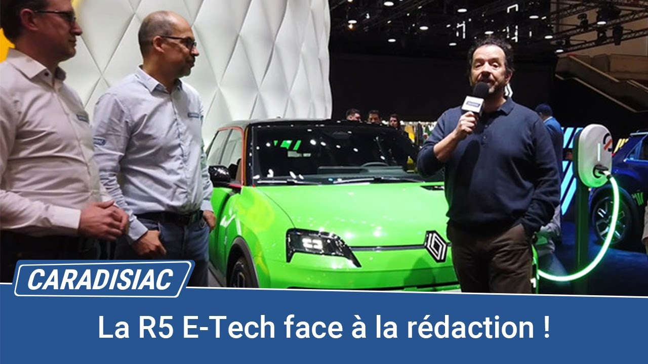 Renault 5 Electrique face à la rédaction : que d'éloges !